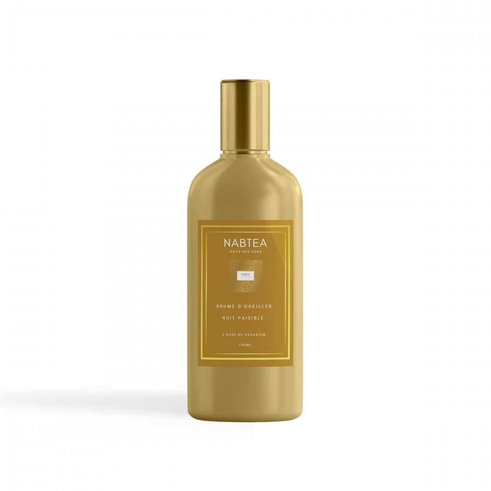 Brume d'oreiller Sérénité, produit de bien-être de la gamme NABTEA