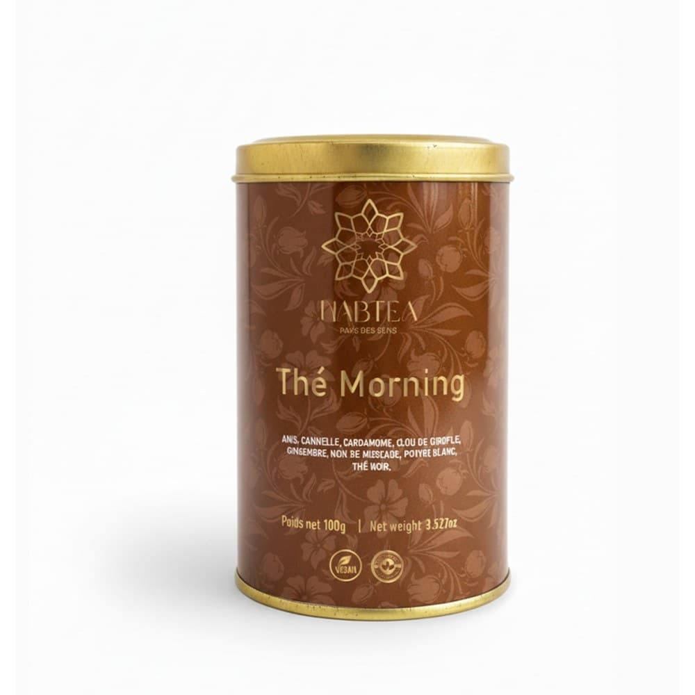 Thé Morning, boîte de la gamme NABTEA